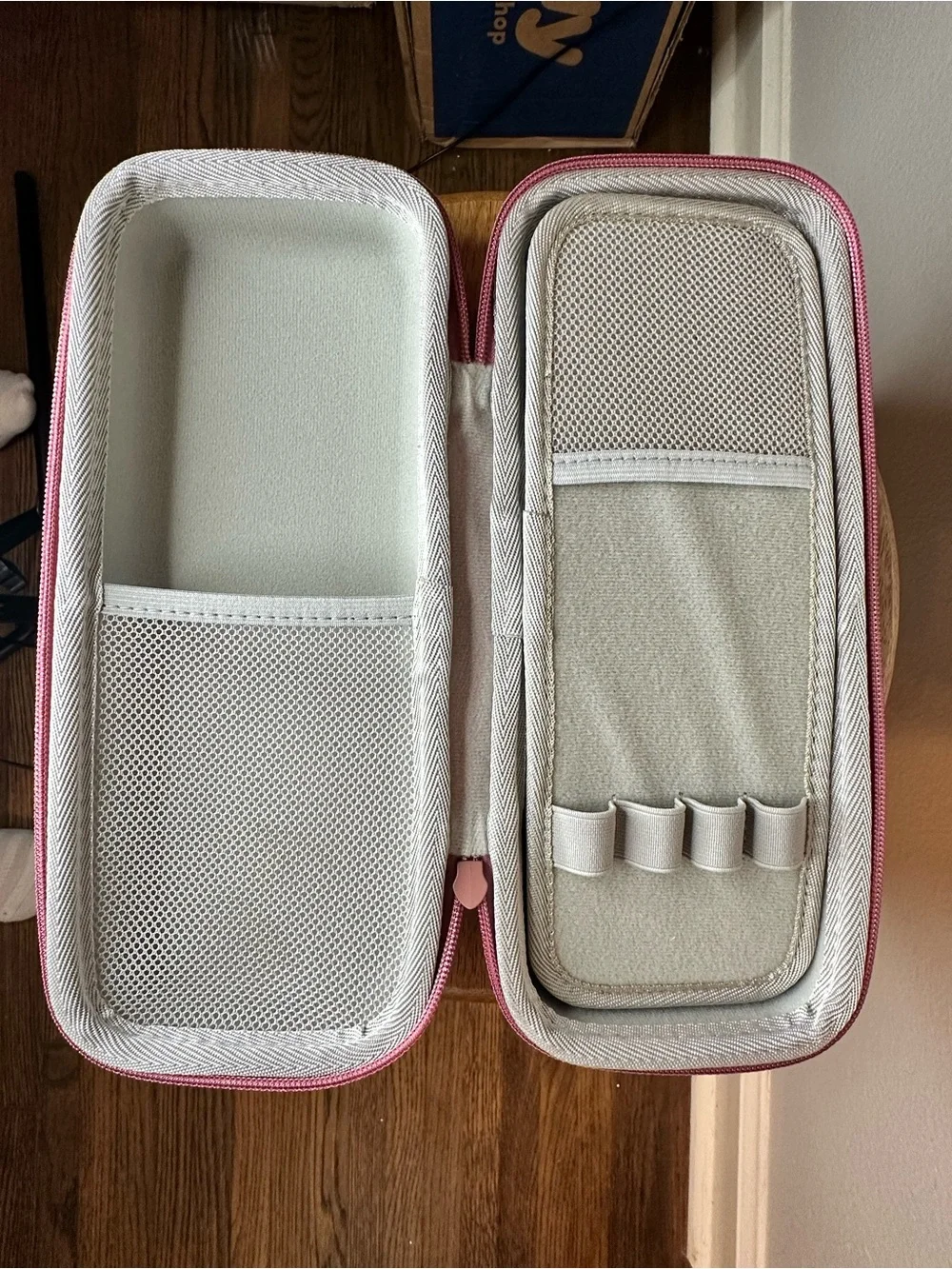 Source Unknown Pink Floral 'NURSE' Portable Carry Case